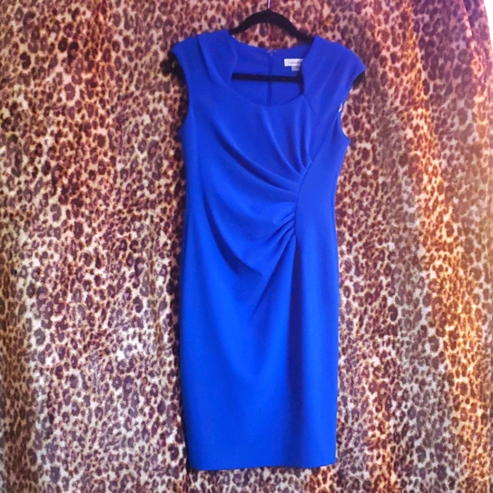 Midi Blue Dress